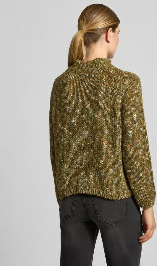 Rich & Royal Regular fit pullover met aandeel lanawol - Foto 3