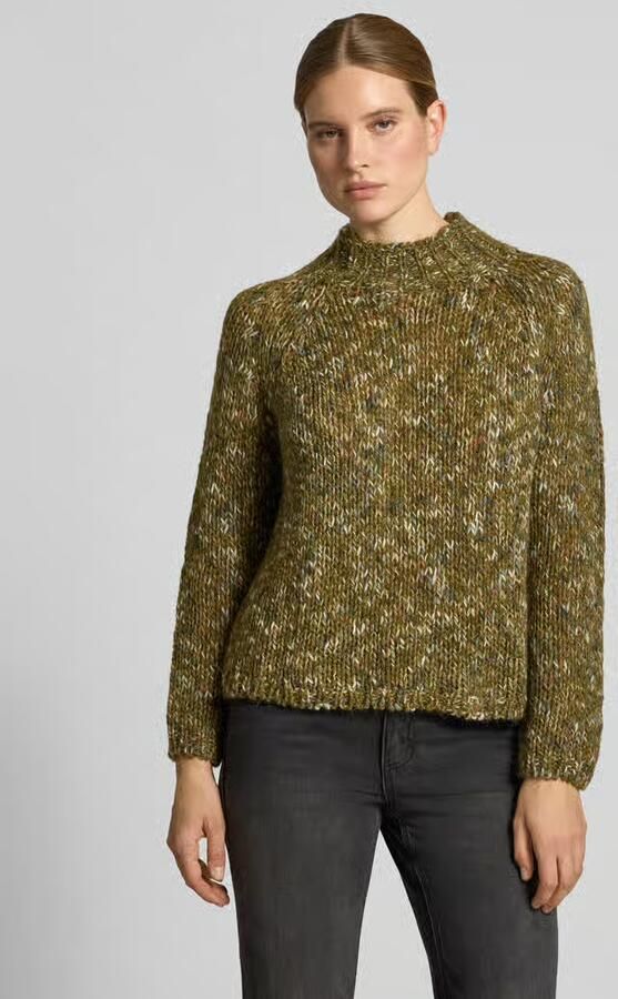 Rich & Royal Regular fit pullover met aandeel lanawol - Foto 2