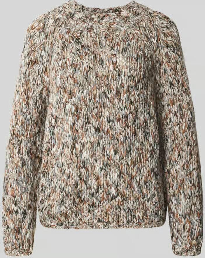 Rich & Royal Regular fit pullover met scheerwol - Foto 2