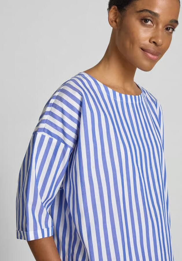 Rich & Royal relaxed fit blouse met boothals