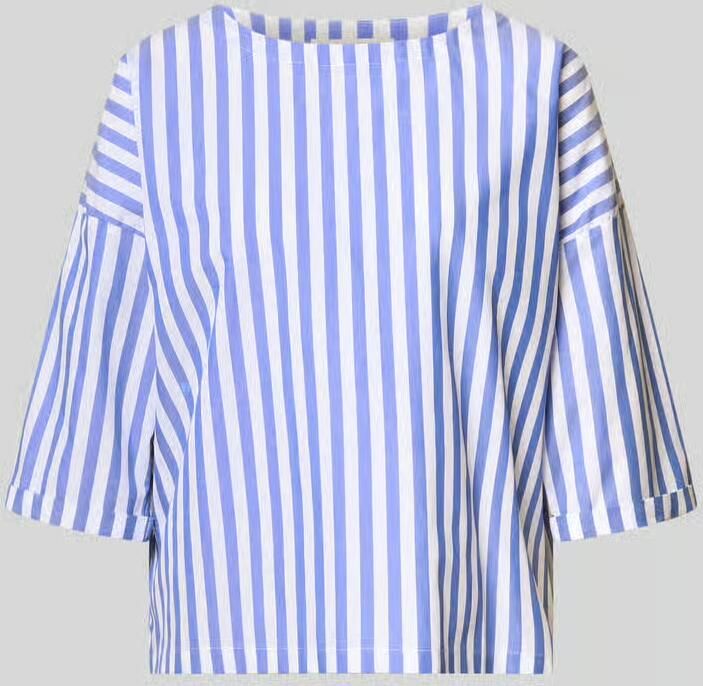Rich & Royal relaxed fit blouse met boothals - Foto 2