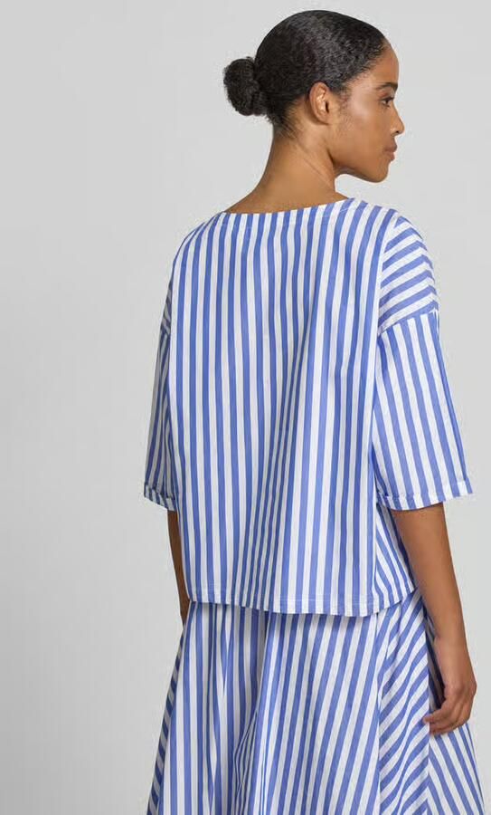 Rich & Royal relaxed fit blouse met boothals - Foto 3
