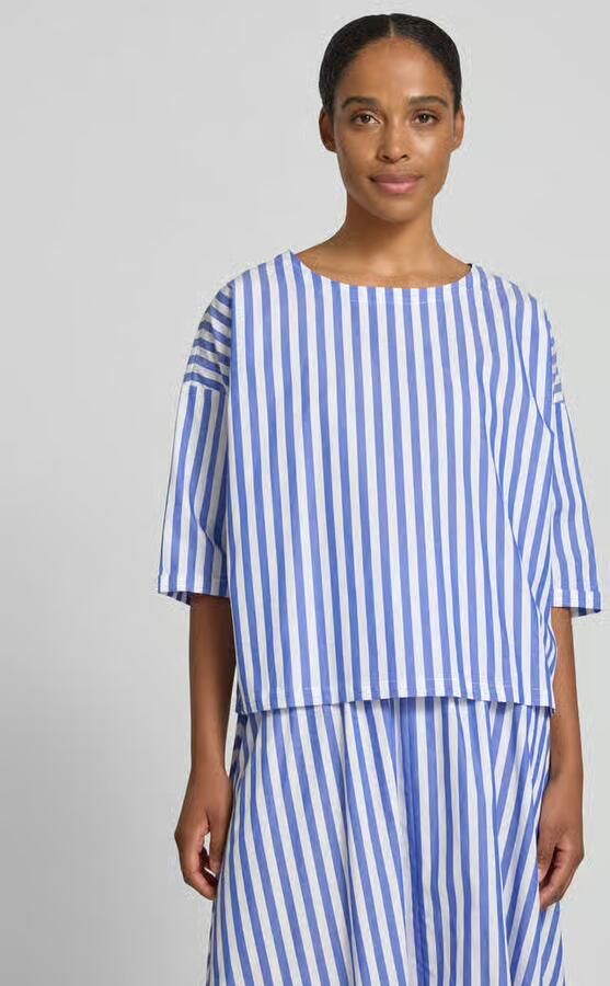 Rich & Royal relaxed fit blouse met boothals - Foto 2