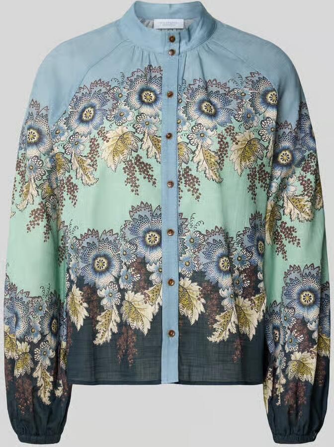 Rich & Royal relaxed fit blouse van puur katoen