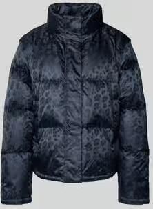 Rich & Royal Relaxed fit gewatteerd jack met gevoerde opstaande kraag