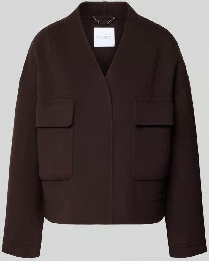 Rich & Royal relaxed fit jack van zuivere wol