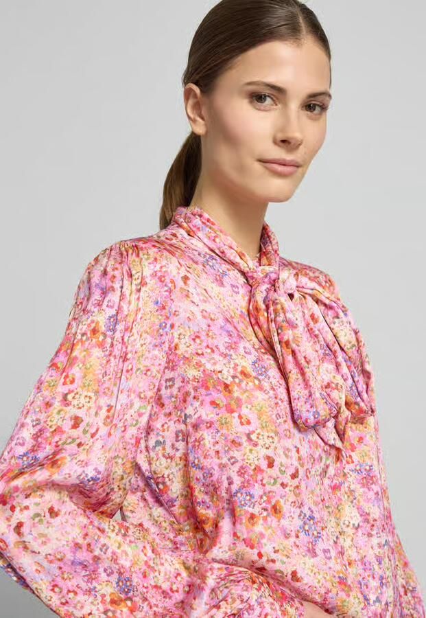 Rich & Royal relaxed fit overhemdblouse van pure viscose