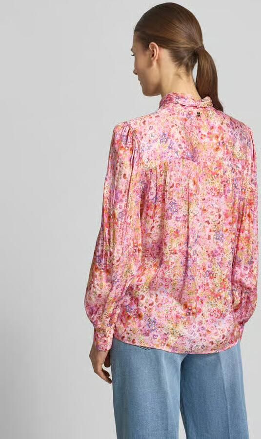 Rich & Royal relaxed fit overhemdblouse van pure viscose - Foto 3