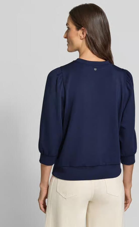 Rich & Royal relaxed fit sweatshirt van elastische modalmix - Foto 3