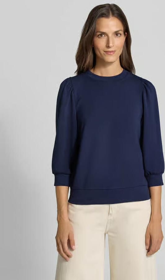 Rich & Royal relaxed fit sweatshirt van elastische modalmix - Foto 4