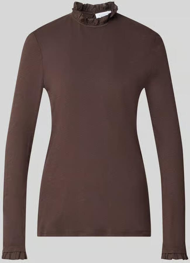 Rich & Royal Shirt met lange mouwen met ruches