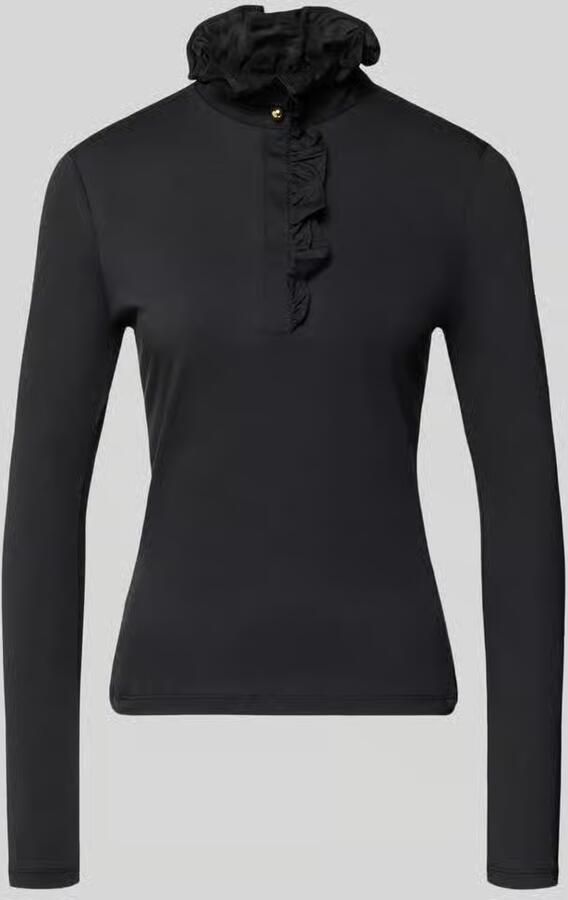 Rich & Royal Shirt met lange mouwen met ruches