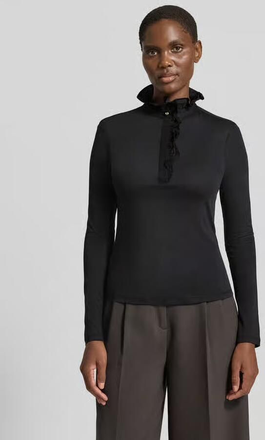Rich & Royal Shirt met lange mouwen met ruches - Foto 2