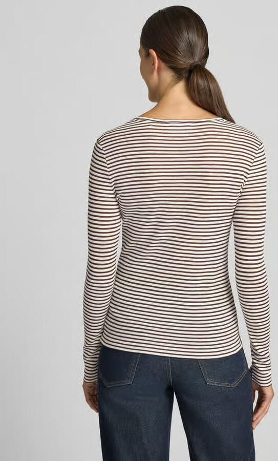 Rich & Royal shirt met lange mouwen met streepmotief