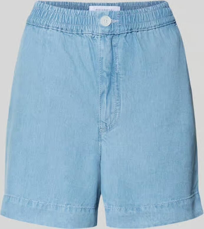 Rich & Royal Shorts van lyocell in denimlook