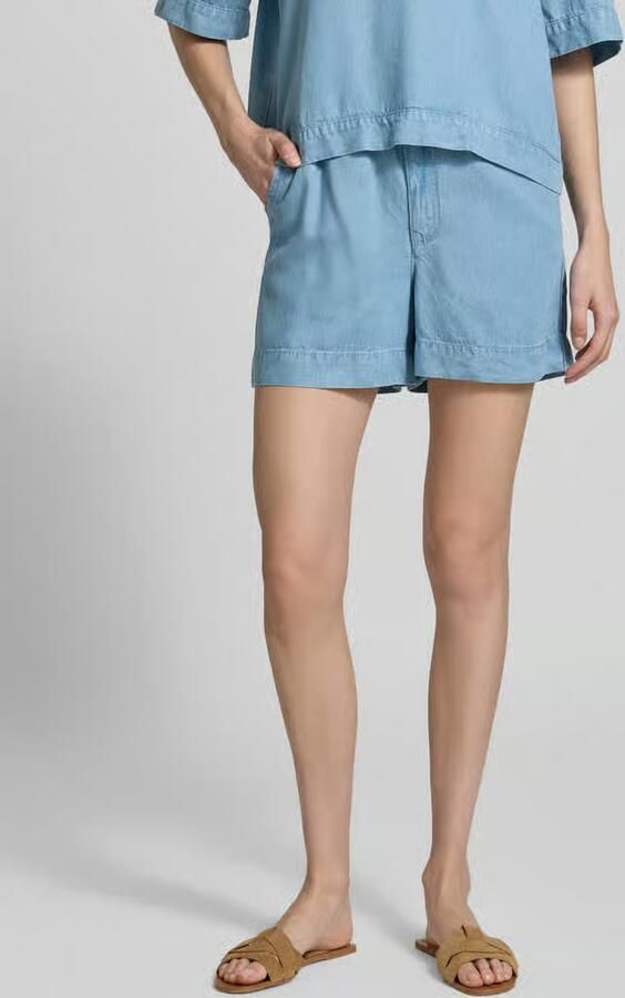 Rich & Royal Shorts van lyocell in denimlook - Foto 2