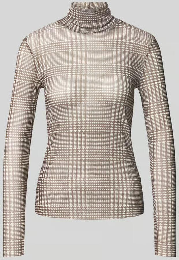 Rich & Royal Slim fit shirt met lange mouwen met opstaande kraag