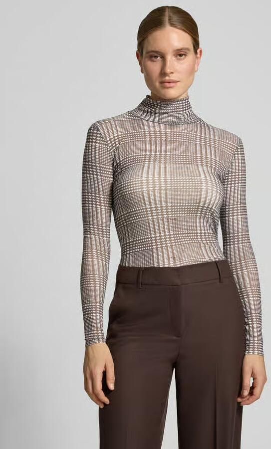Rich & Royal Slim fit shirt met lange mouwen met opstaande kraag - Foto 3