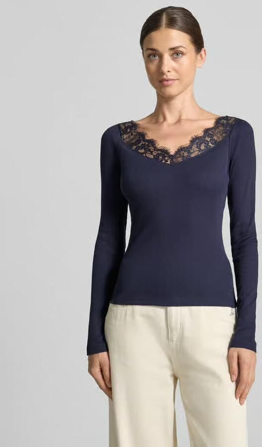 Rich & Royal Slim fit shirt van puur katoen - Foto 3