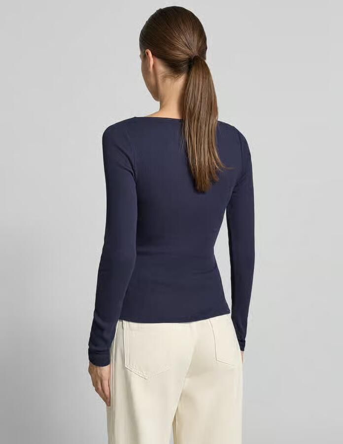 Rich & Royal Slim fit shirt van puur katoen - Foto 2