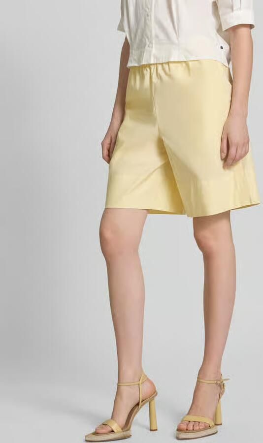 Rich & Royal straight fit short met elastische band - Foto 3