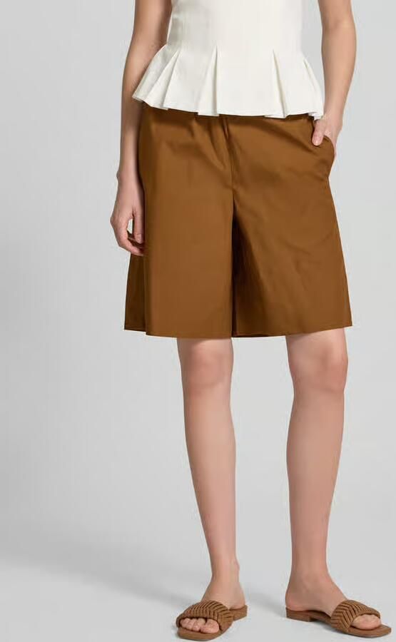 Rich & Royal straight fit short met elastische band - Foto 4