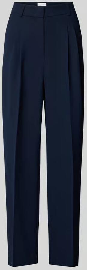 Rich & Royal Pantalon met vouw Met merkenlabel boven de tas - Foto 6
