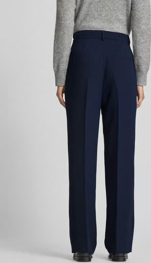 Rich & Royal Pantalon met vouw Met merkenlabel boven de tas - Foto 7