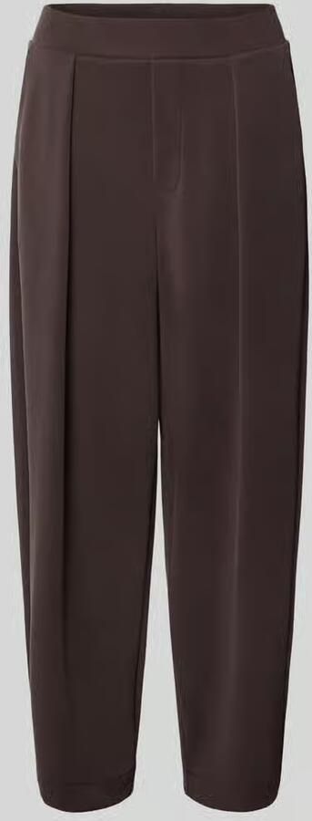 Rich & Royal Sweatpants van modalmix met bandplooien