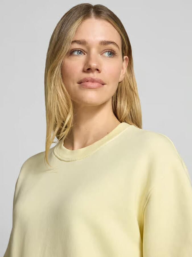 Rich & Royal Sweatshirt met 1 2-mouwen en ronde hals