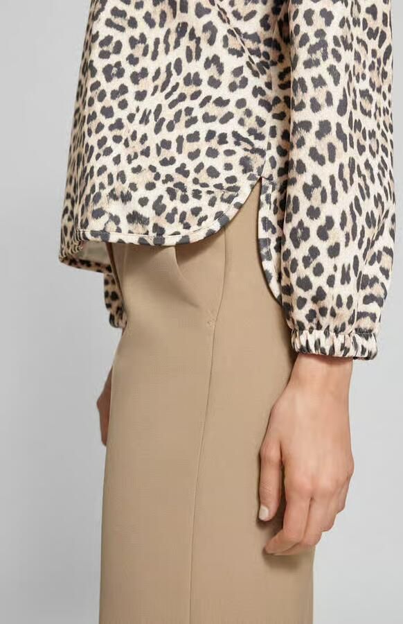 Rich & Royal Gedrukte Scuba Sweater Brown Dames - Foto 4