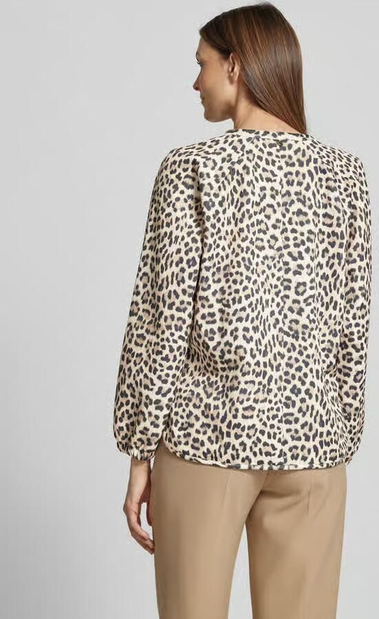 Rich & Royal Gedrukte Scuba Sweater Brown Dames - Foto 9