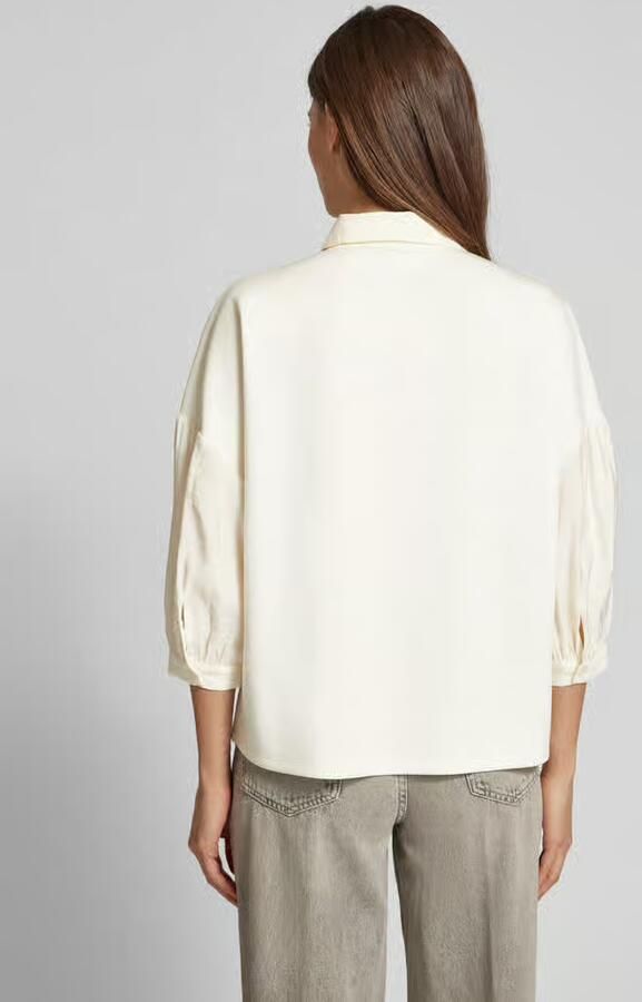 Rich & Royal Sweatshirt met overhemdkraag - Foto 2