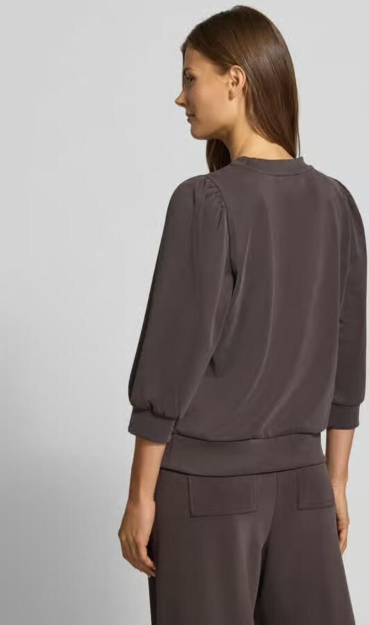 Rich & Royal Sweatshirt met pofmouwen en ronde hals - Foto 3