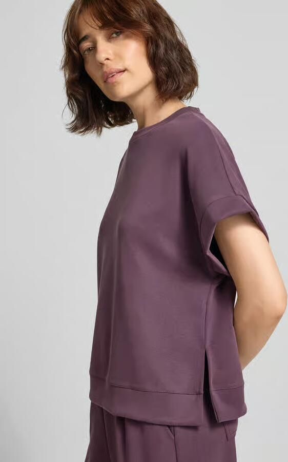 Rich & Royal Sweatshirt met ronde hals en 1 2-mouwen