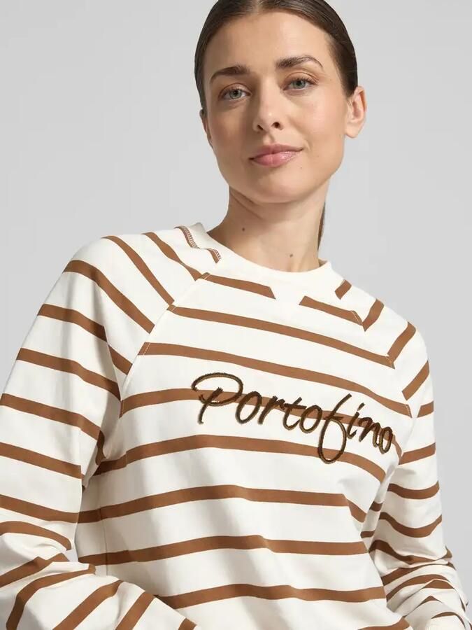 Rich & Royal Sweatshirt met Stitching