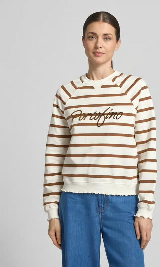 Rich & Royal Sweatshirt met Stitching - Foto 4