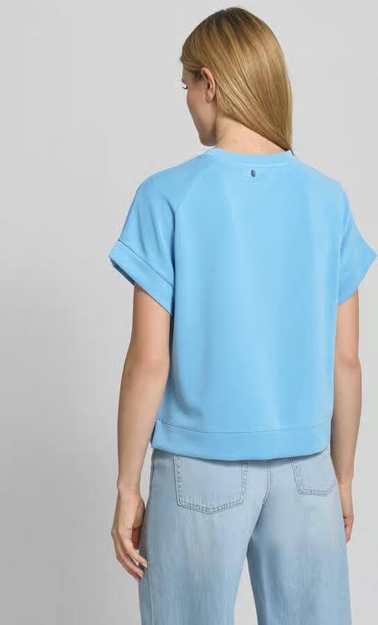 Rich & Royal sweatshirt van modalmix met kapmouwen