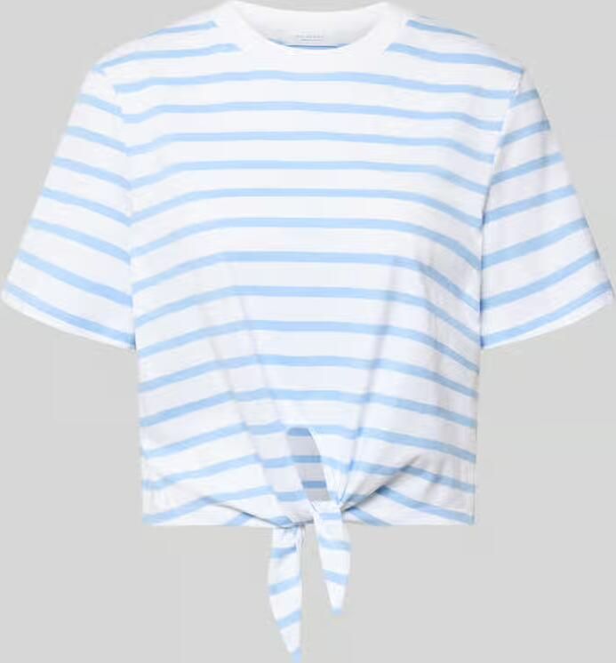 Rich & Royal T-shirt in all-over look met knoopdetail - Foto 2