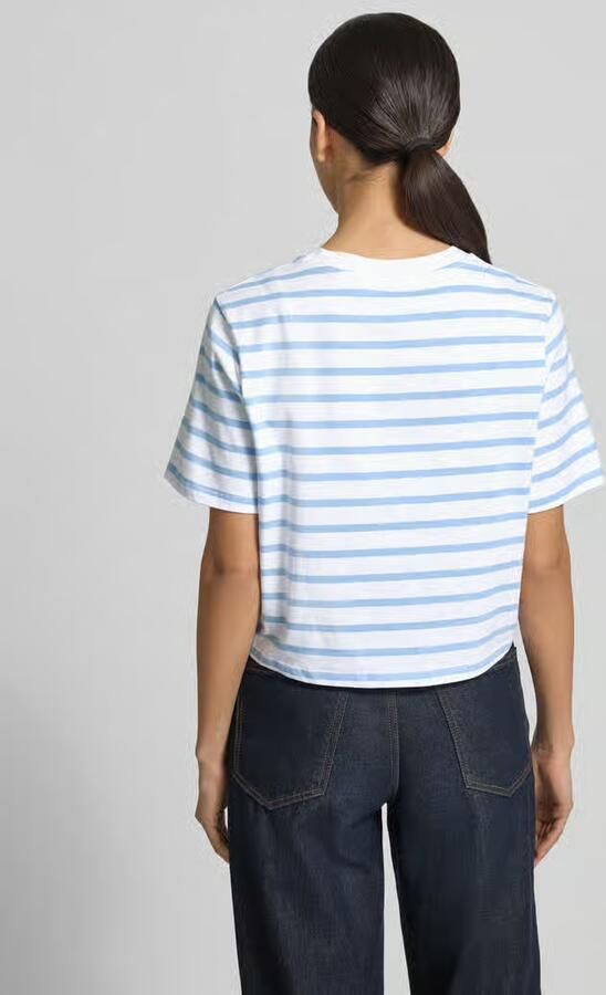 Rich & Royal T-shirt in all-over look met knoopdetail - Foto 3
