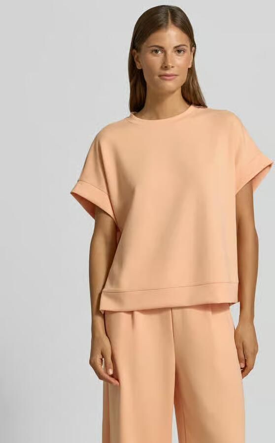 Rich & Royal T-shirt met elastische boorden - Foto 2