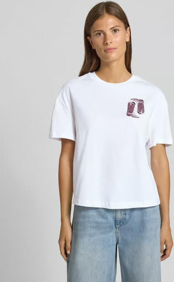 Rich & Royal T-shirt met motiefprint - Foto 2
