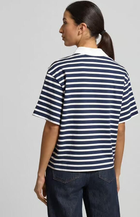 Rich & Royal T-shirt met Polokraag - Foto 3