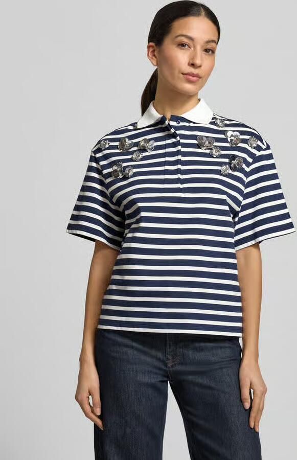 Rich & Royal T-shirt met Polokraag - Foto 2