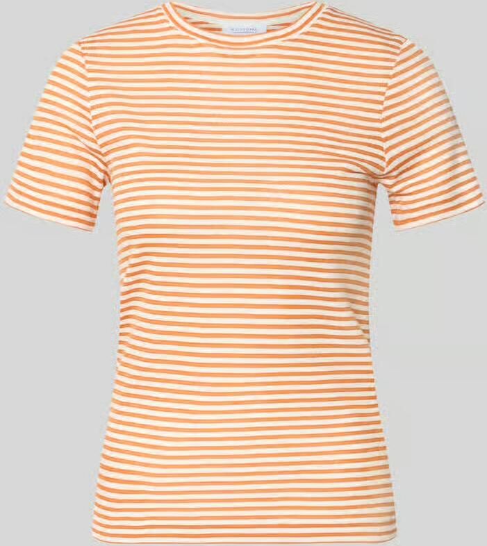 Rich & Royal T-shirt met ronde hals en blokstrepen