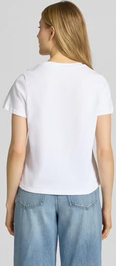 Rich & Royal T-shirt met stitchings en parels - Foto 3
