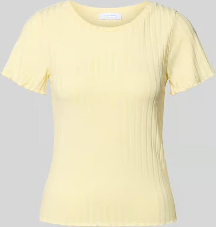 Rich & Royal T-shirt van viscosemix met ronde halsuitsnijding - Foto 2