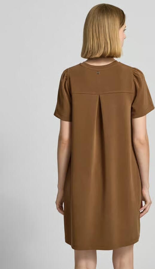 Rich & Royal t-shirtjurk van modalmix met ronde hals