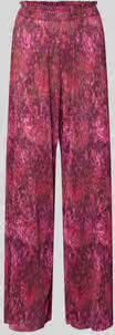 Rich & Royal wide fit broek in plooi-look