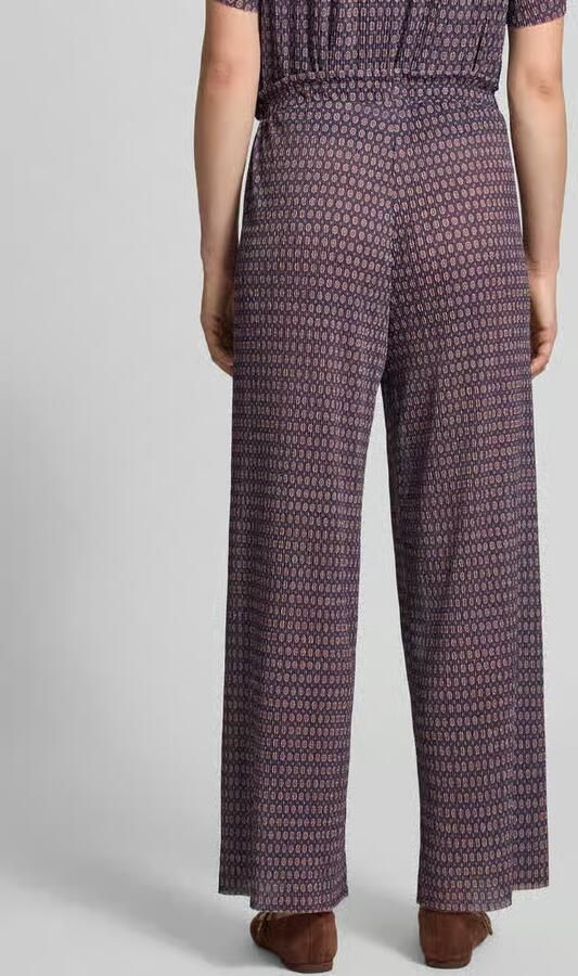 Rich & Royal wide fit broek met elastische band - Foto 3